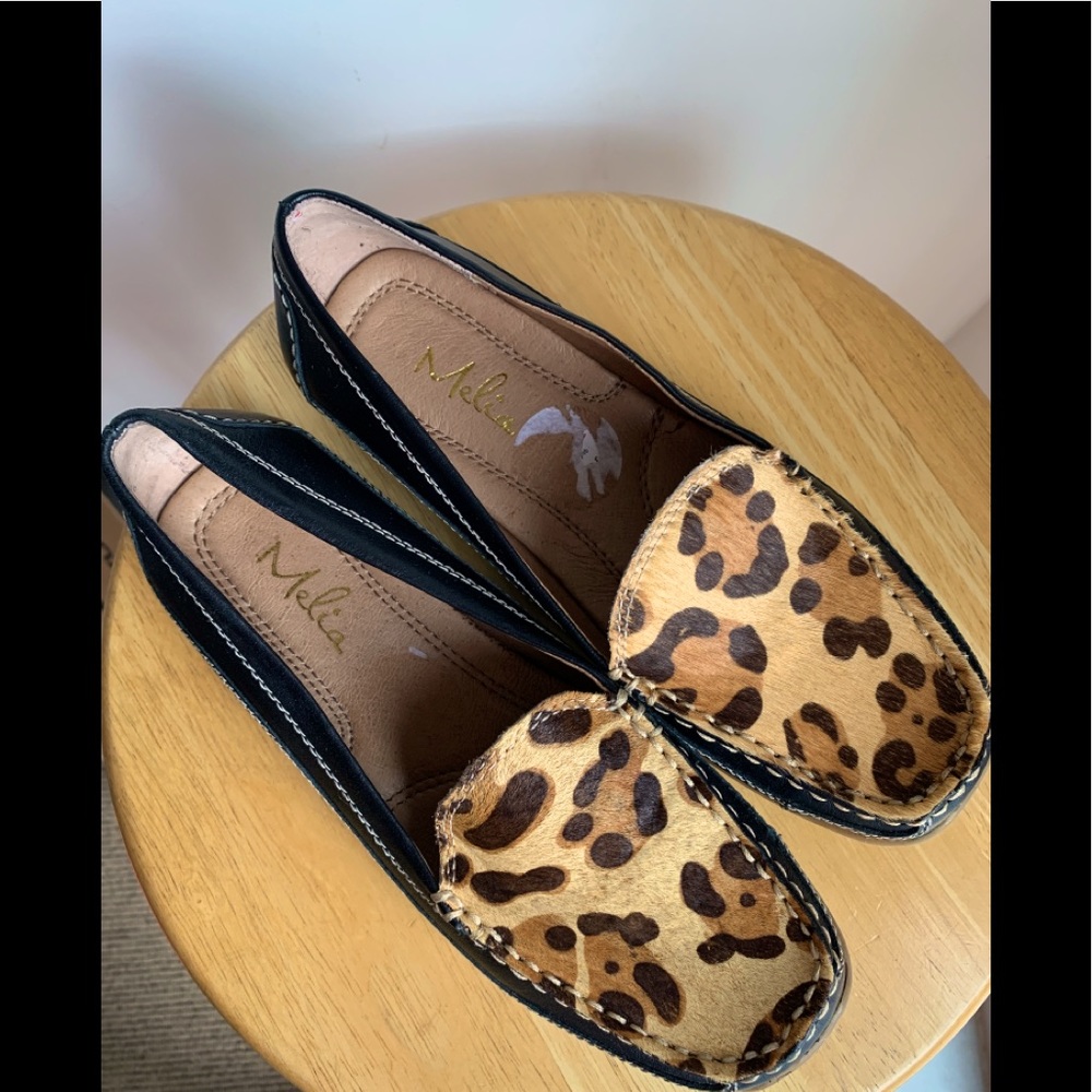 Women’s casual loafers with faux fur top